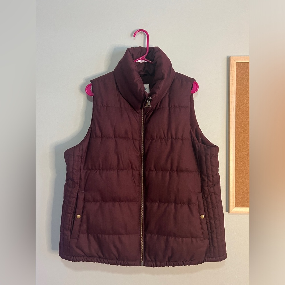 Old Navy Quilted Puffer Vest Women Xl